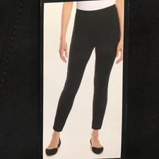 Anne Klein New Women's Size Small Black Midweight Tummy Control Ponte Pant