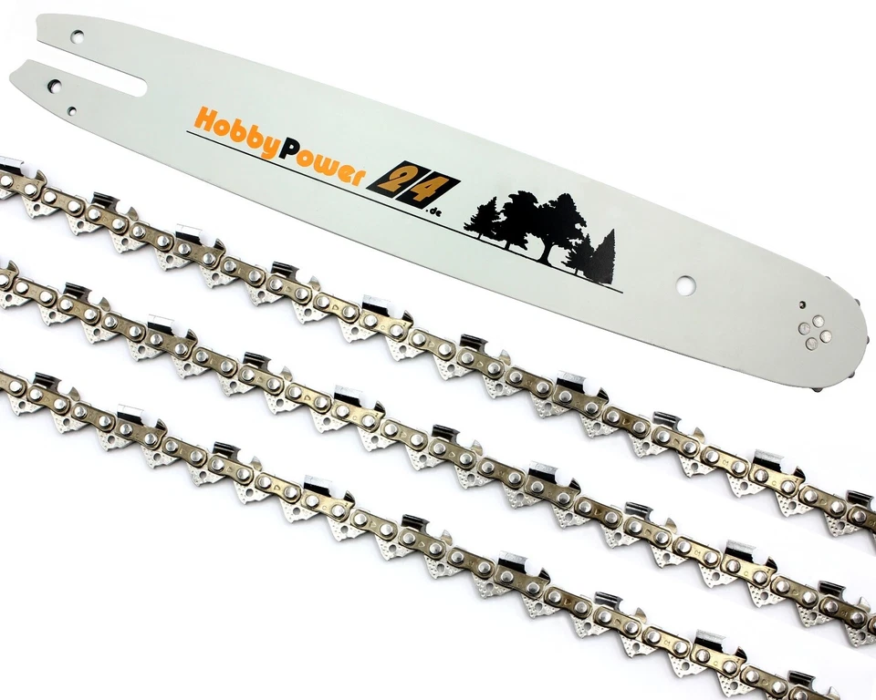 Schwert + 3 Ketten passend für Stihl 029 MS 290 45cm 3/8" 66TG 1,6mm Sägekette