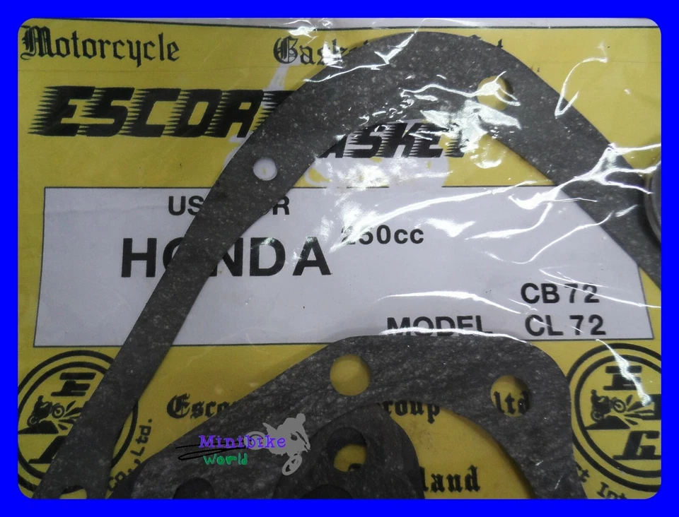 Fit For Honda CB72 CL72 Engine Gasket **mi3581** Foto 2 de 4