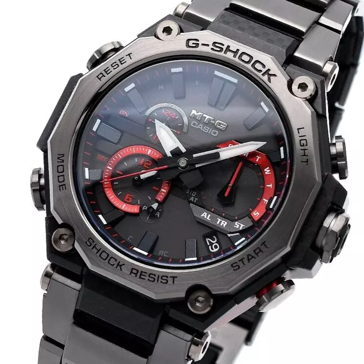 CASIO G-SHOCK MTG-B2000YBD-1AJF Bluetooth Radio Solar Watch Carbon Case 49.8mm