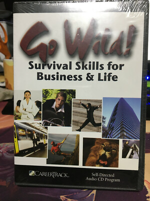 Go Wild! Survival Skills for Business and Life Audio Book on 4 CDs BRAND NEW