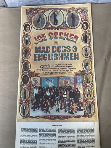 Mad Dogs & Englishmen - Jor Cocker (2 LP Gatefold 1970 1st Press SP 6002 A&M) - Picture 2 of 13