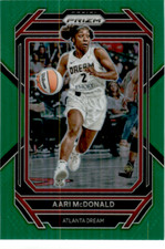 2023 Panini WNBA Prizm  #5 Aari McDonald Retail Green Prizm   Dream