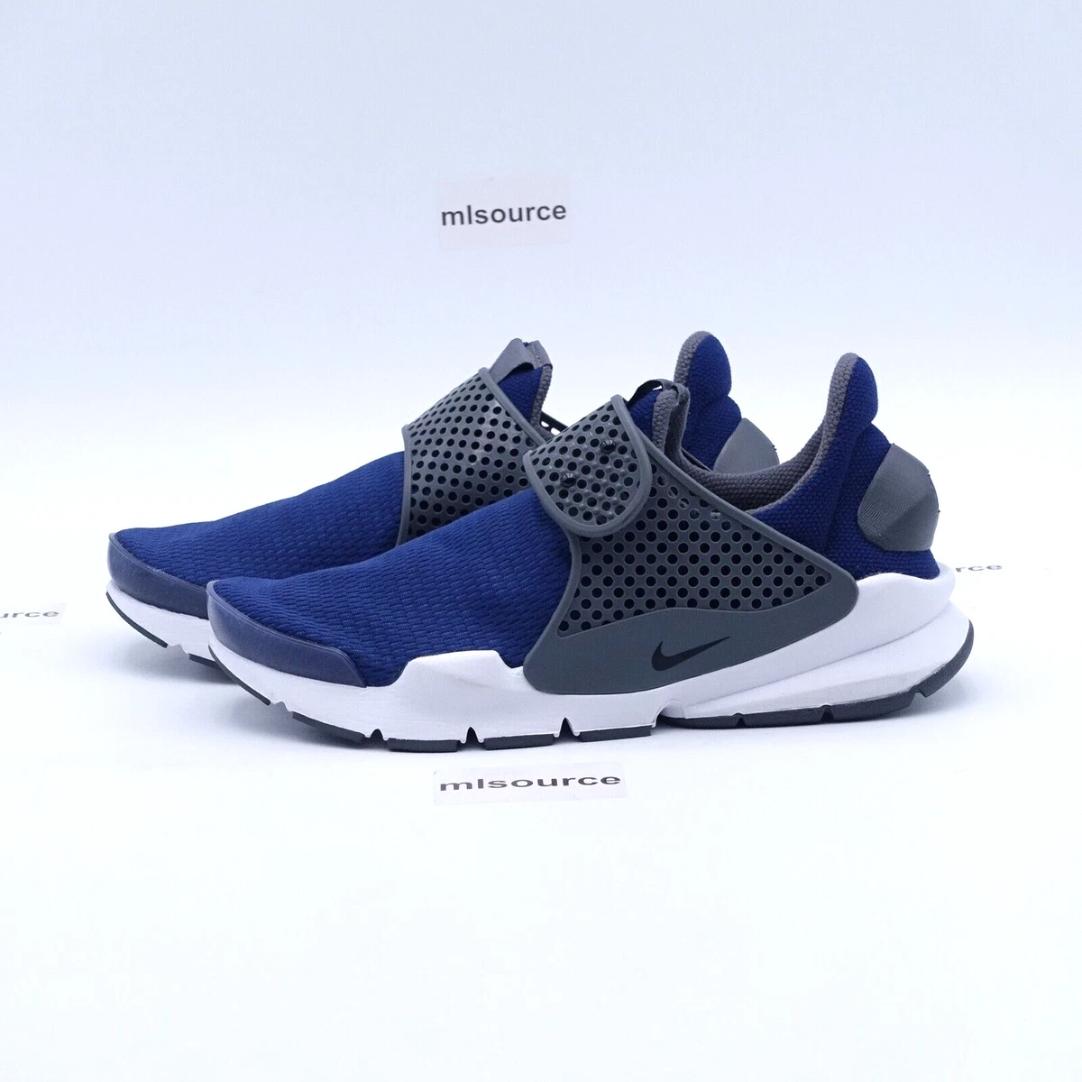 Size 4Y Youth 5.5 Women s Nike Sock Dart Running Shoes 904276 401 Grey Blue