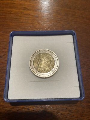 Piece 2 Euro Italie dante alighieri 2002 - Photo 1/2