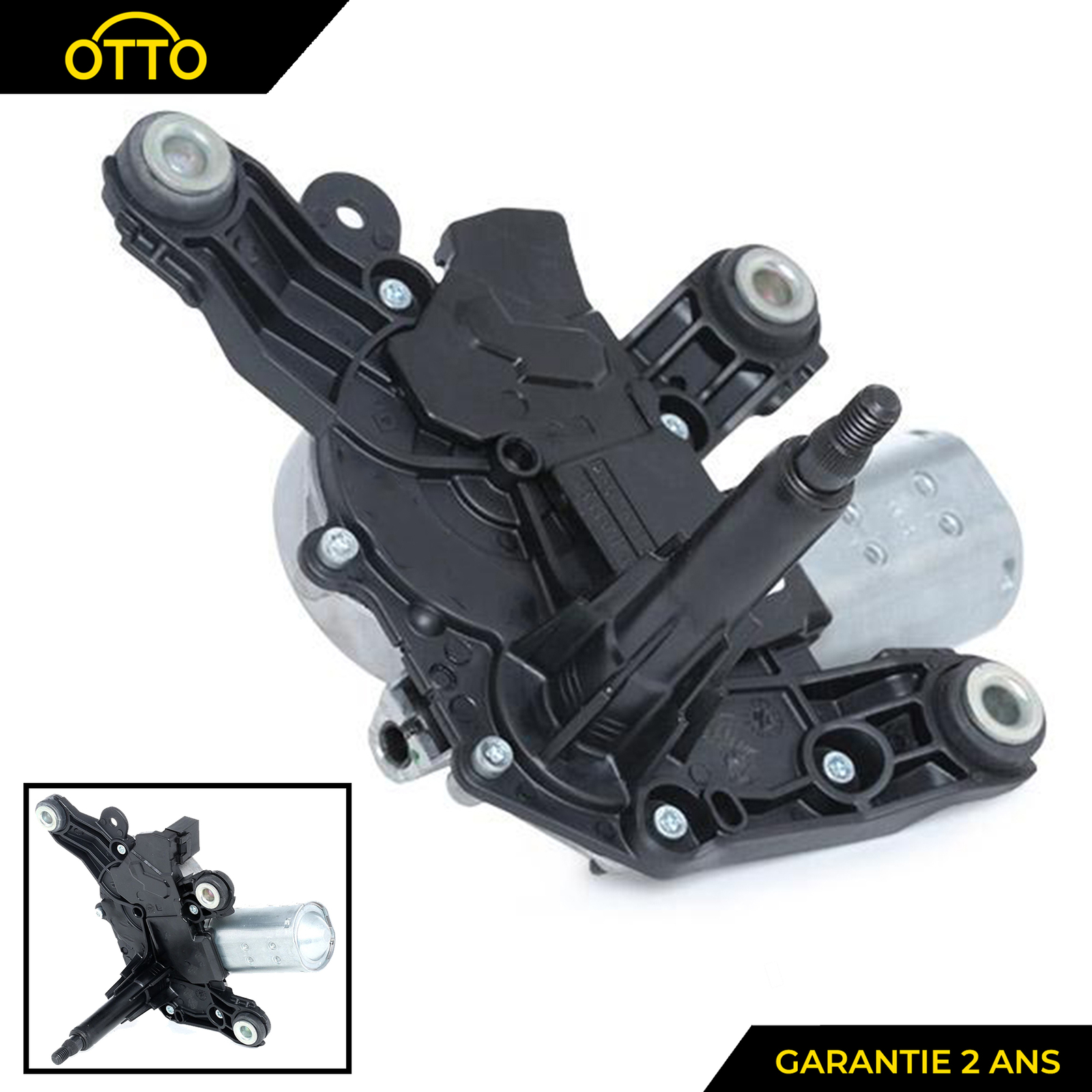 Moteur d'essuie-glace arrière pour Renault Captur 1 et Clio 4