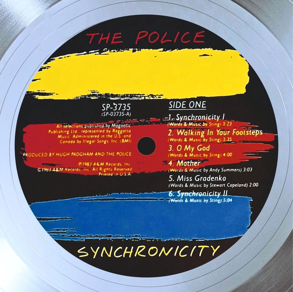 The Police - Synchronicity / LP Platinum 12" / Souvenir in black fram / Rock - Image 2 of 4
