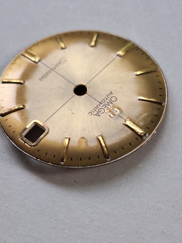 Omega Seamaster crosshair cal.561 562 563 564 565 yellow dial - Picture 3 of 7