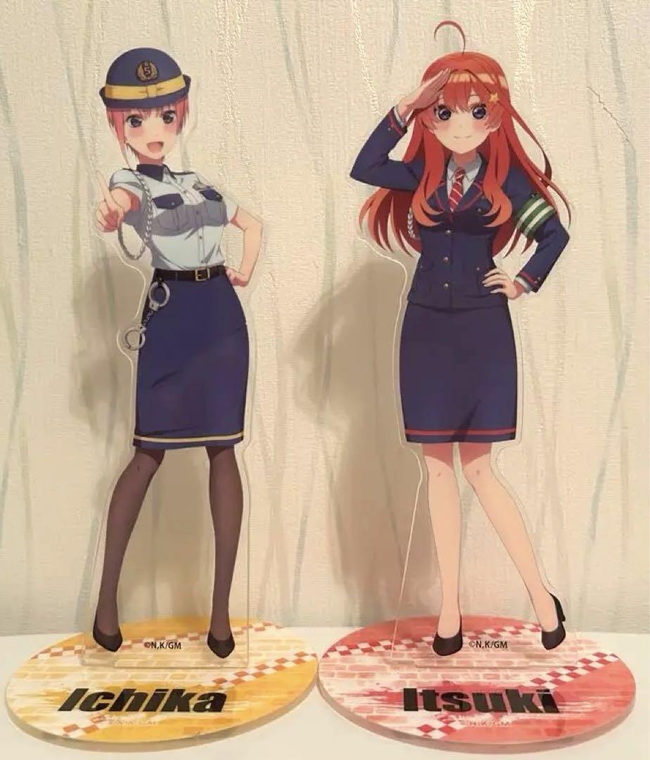 The Quintessential Quintuplets police Ichika Satsuki Anime character Animation