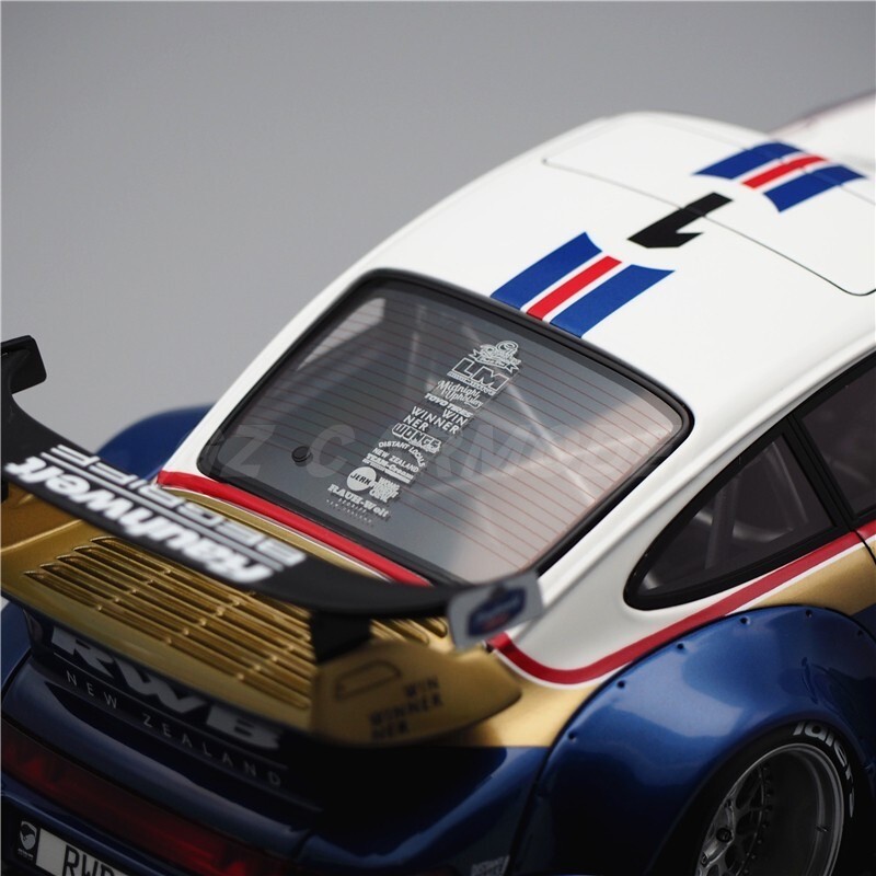 RARE* Ignition Model 1/18 Porsche RWB 911 964 in White/Blue RARE* Ignition Model 1/18 Porsche RWB 911 964 in White/Blue