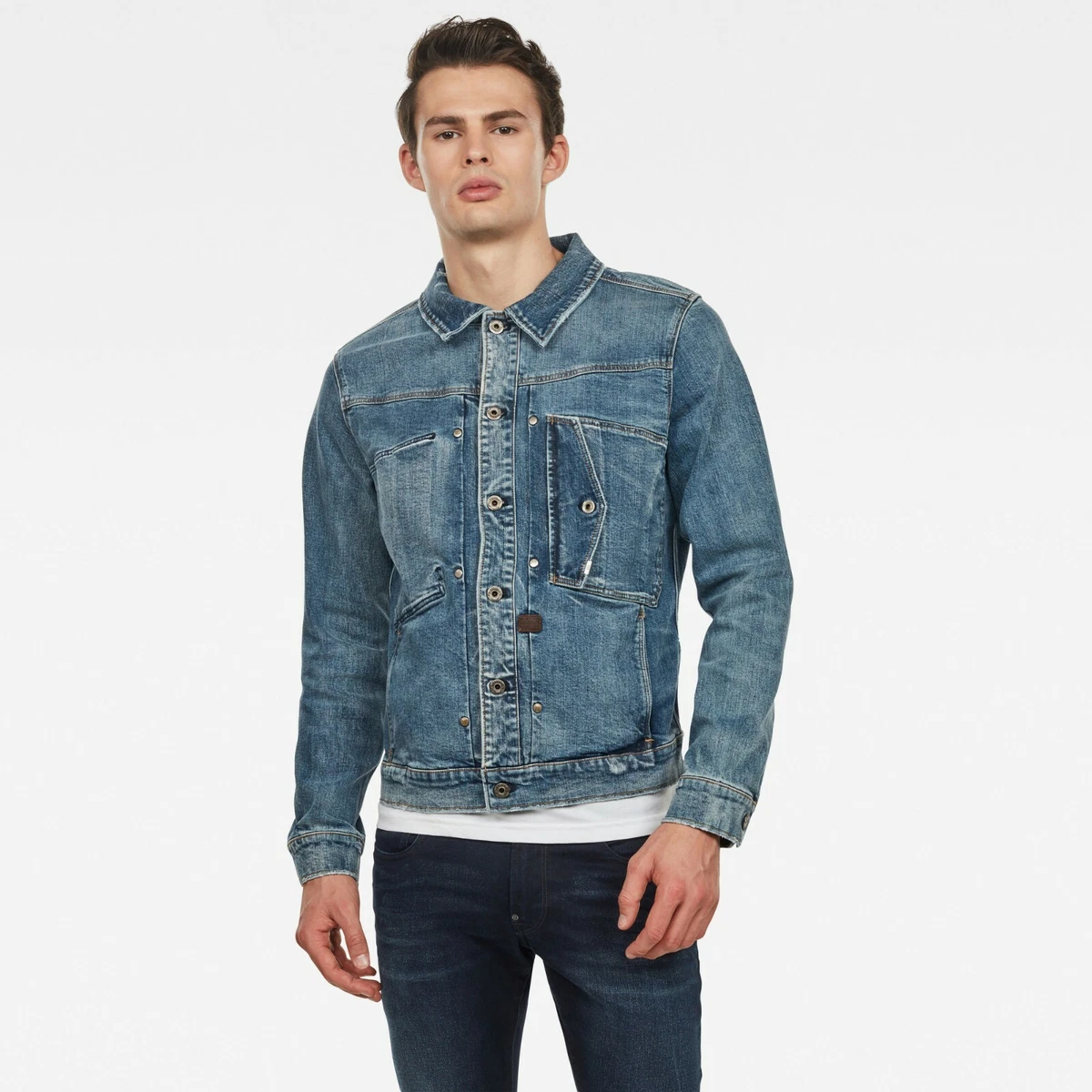 the-trotteur  Denim editorial, G star raw jackets, G star raw jeans