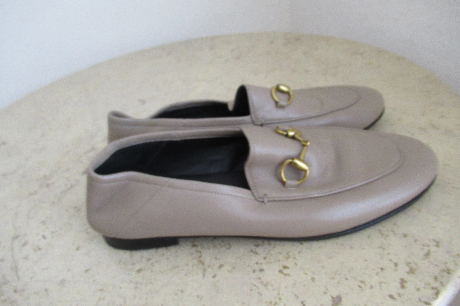MOCASSINS AUT GUCCI BRIXTON CUIR HORSEBIT CUIR TAILLE 
