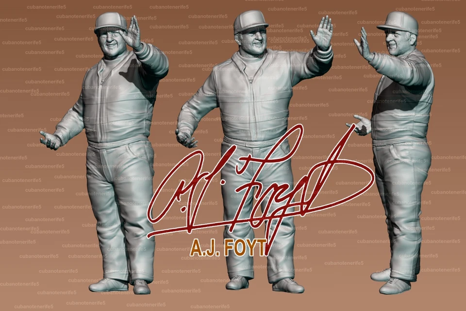 A.J. FOYT 1/18 Farewell Ride Watson Roadster 1993 Indy 500 - Immagine 2 di 4