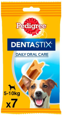 Pedigree Dentastix - Daily Dental Care Chews, Leckerli für kleine Hunde aus 7 Sticks 