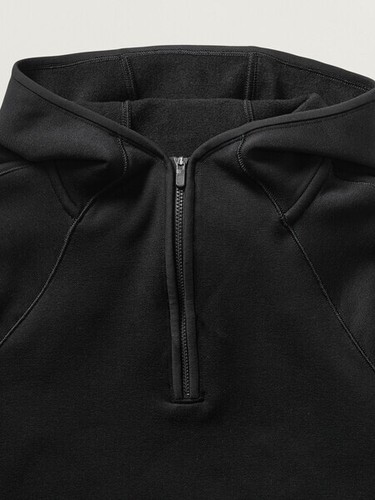 NWT Athleta Altitude Polartec® Hoodie Sweatshirt Plus 3X 24W 26W Black 1/4 Zip - Picture 4 of 15