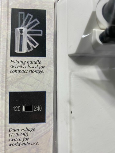 Proctor Silex Dual Voltage Clothes Fabric Steamer New in Package Model: E1131 - Picture 6 of 6
