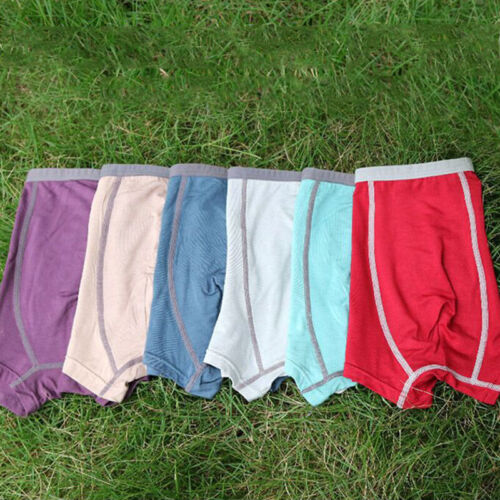 Intimo Da Uomo Boxer Da Ragazzo In Cotone Di Bambù Slip Sportivi ▼ - Zdjęcie 8 z 22