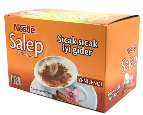 NESTLE SALEP Turkish Instant Drink - Sahlab, Sahleb, Sahlep, Sachlav