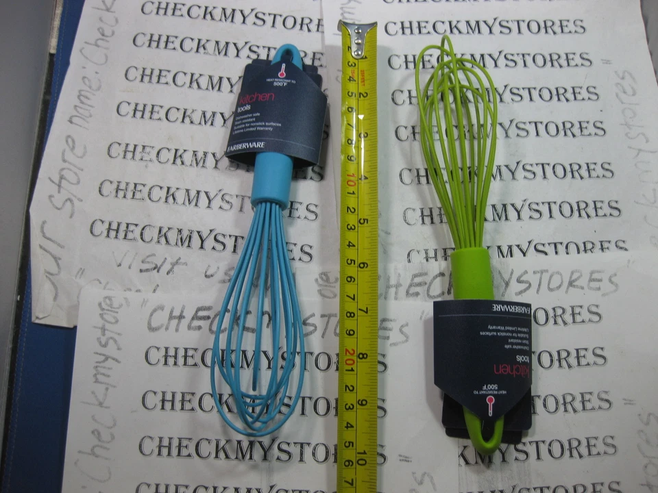 Batidor de globo de silicona Farberware Professional Colourworks resistente al calor Foto 3 de 4