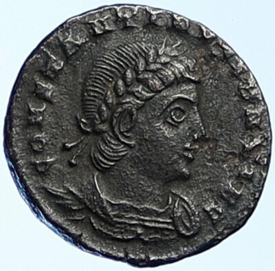 CONSTANTINE II son of the Great Ancient Roman Coin LEGION WAR