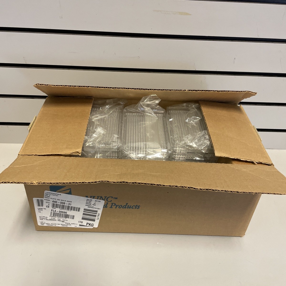 ネバギバ　スタンダード Thermo Nunc 242757 384 Well Non-Treated Flat-Bottom Microplate PS