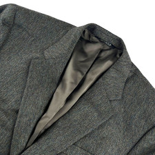 Jos. A. Bank Men's Wool Herringbone Tweed Blazer Jacket Gray   44R