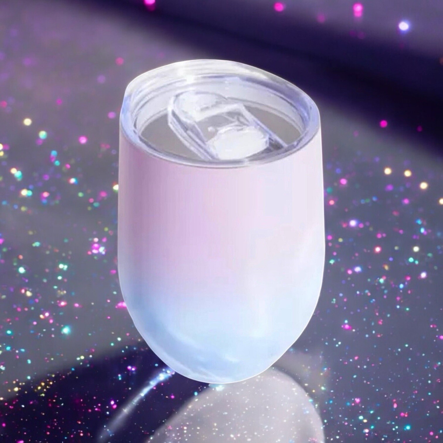 CHIC & TONIC Wine Tumbler in Ombre Brand New In Box