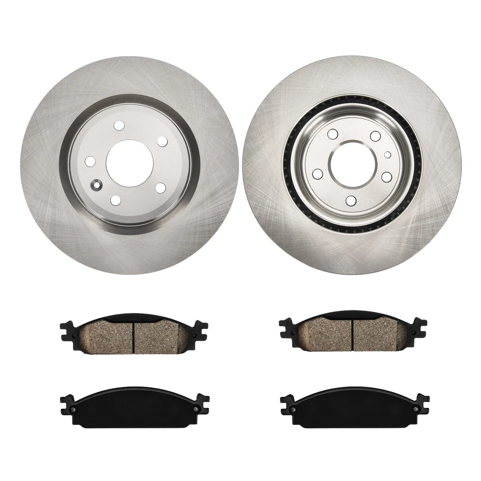 Front Brake Rotors & Brake Pads Kit for 2011 2012 2013 2014 Ford Explorer 54171  Foto 2 de 4