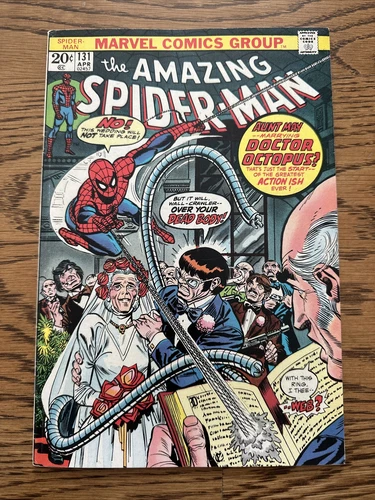 Amazing Spider-Man #131 (Marvel 1974) Key Aunt May Married Doctor Octopus! VF-