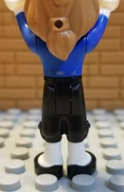 Lego Friends Disney Princess Beast / Prince Adam Mini Doll Small Eyes From 41067