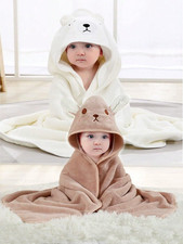 Hooded Baby Towels, 2 Packs Premium Soft Baby Bath Towels with Hood for Babies,