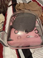 Portable Dog Cat Carrier Bag Breathable Space Capsule Astronaut Travel Bag NEW 