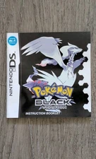 (Manual Only) Pokemon Black - Nintendo DS Authentic Instruction Booklet Game