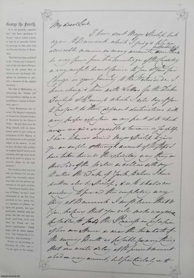 DER AUTOGRAPHISCHE SPIEGEL, 1864 : WILLIAM PITT; JAMES I; EDWARD GIBBON; LORD BYRON;