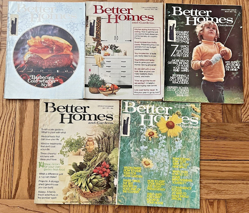 Better Homes & Gardens 1975 Lot 5 Moritz Bergmeyer Jack Davis Glenn Gregg
