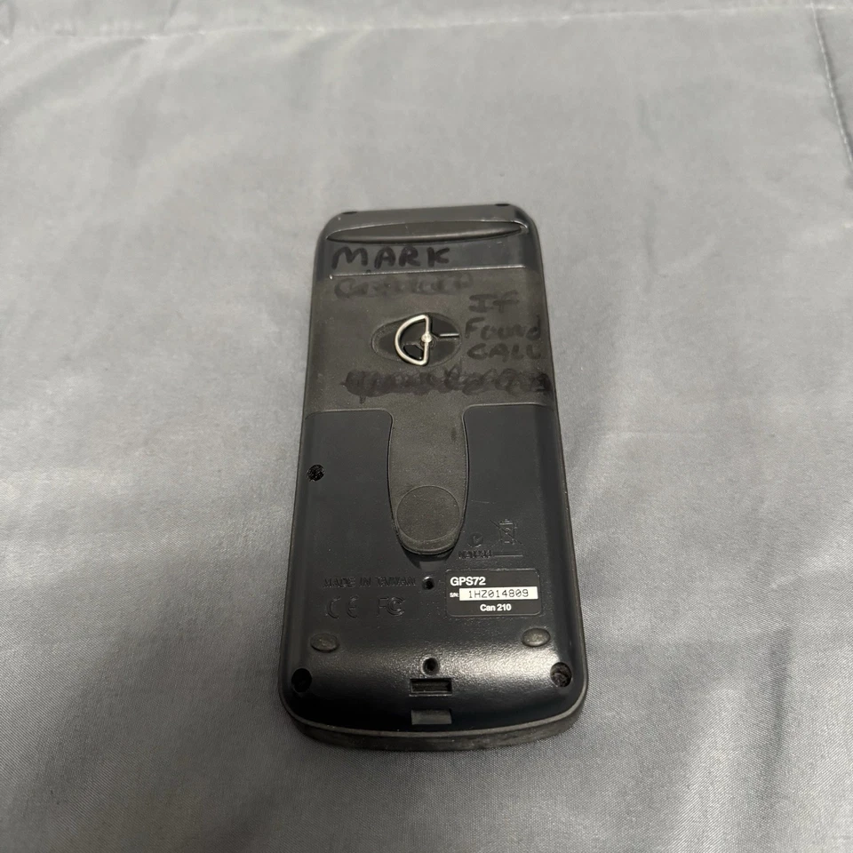 Garmin GPS 72 Handheld Personal Navigator Marine Fishing Hiking Hunting Tested - Image 4 of 4