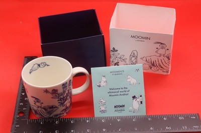 Moomin 2023 Arabia mug cup Sea Breeze Special Mug In Gift Box - Shows Shelf Wear