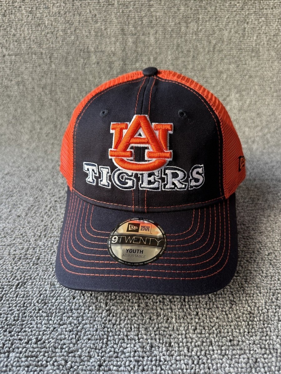 New Era Auburn Tigers Trucker Strapback Navy Orange Hat