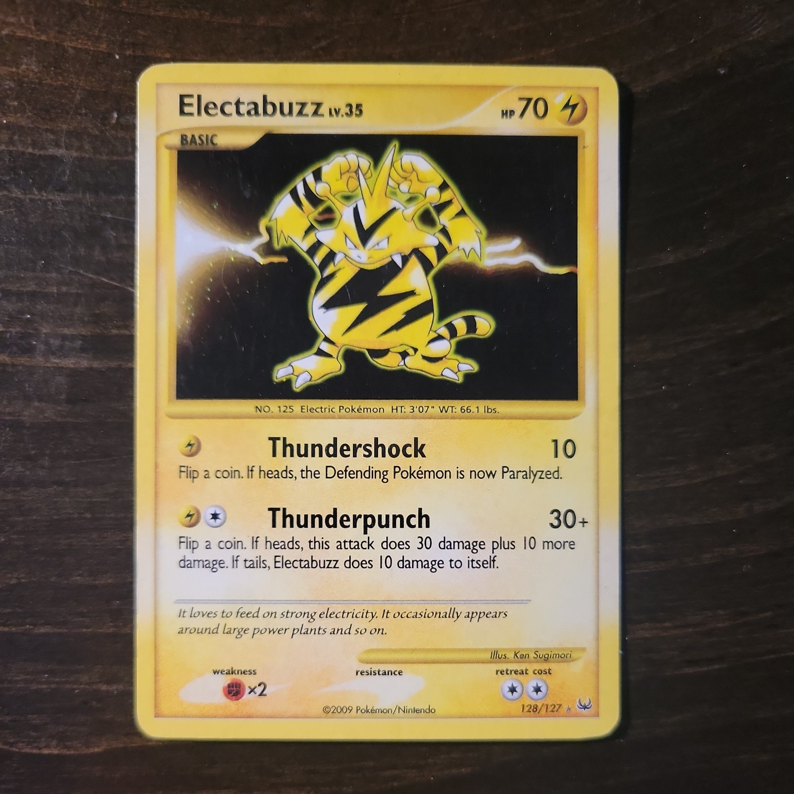 Electabuzz 128/127 Platinum Holo