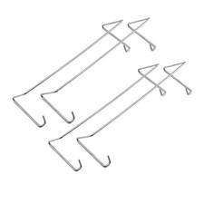 4pcs Computer Mainboard CPU Radiator Fan Fixing Clip 9cm Upper Hook