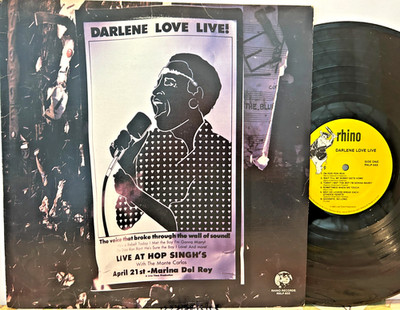 Darlene Love - Live! - 1985 Vinyl LP (Rhino Records) - Rock / Soul