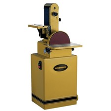 Powermatic 1791291K 115/230V 1-Phase 1-1/2-HP 12 in. Belt/Disc Sander New