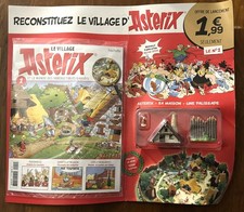 Le village d'Astérix N° 1 - Astérix + sa maison et palissade  -2015- Hachette