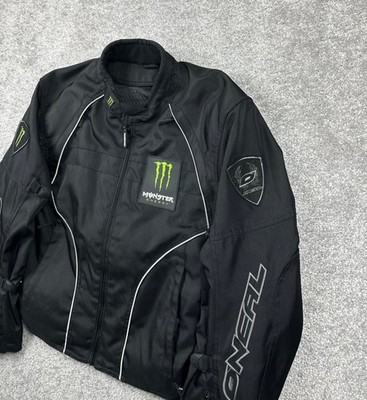 O'Neal Monster Energy Motorcycle Racing Jacket Men's Size XL | eBay