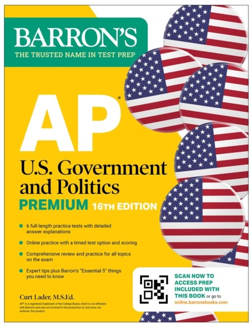 AP U.S. Government and Politics by Barron's Educational Series PAPERBACK