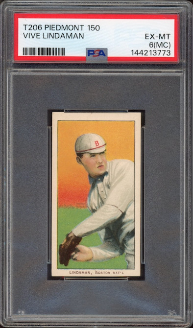 T206 Piedmont 150 Vive Lindaman PSA EX-MT 6 MC