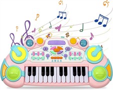 24 Key Toddler Piano Keyboard Musical Toy Educational Instrument For Kids Age...