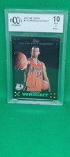 Beckett 10 BCCG 2007-08 Topps #118 Brandan Wright RC  GOLDEN STATE WARRIORS MINT