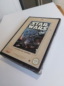 VINTAGE 1991 NINTENDO ENTERTAINMENT SYSTEM NES STAR WARS GAME CART BOXED PAL A
