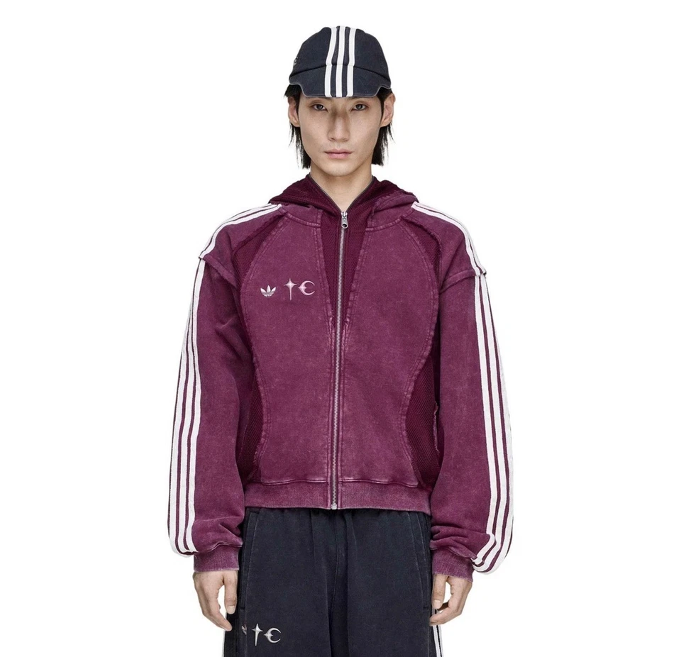 Adidas Originales X Thug Club (Marate) Teamgeist Sudadera con Capucha Cremallera KC2210 Foto 2 de 4